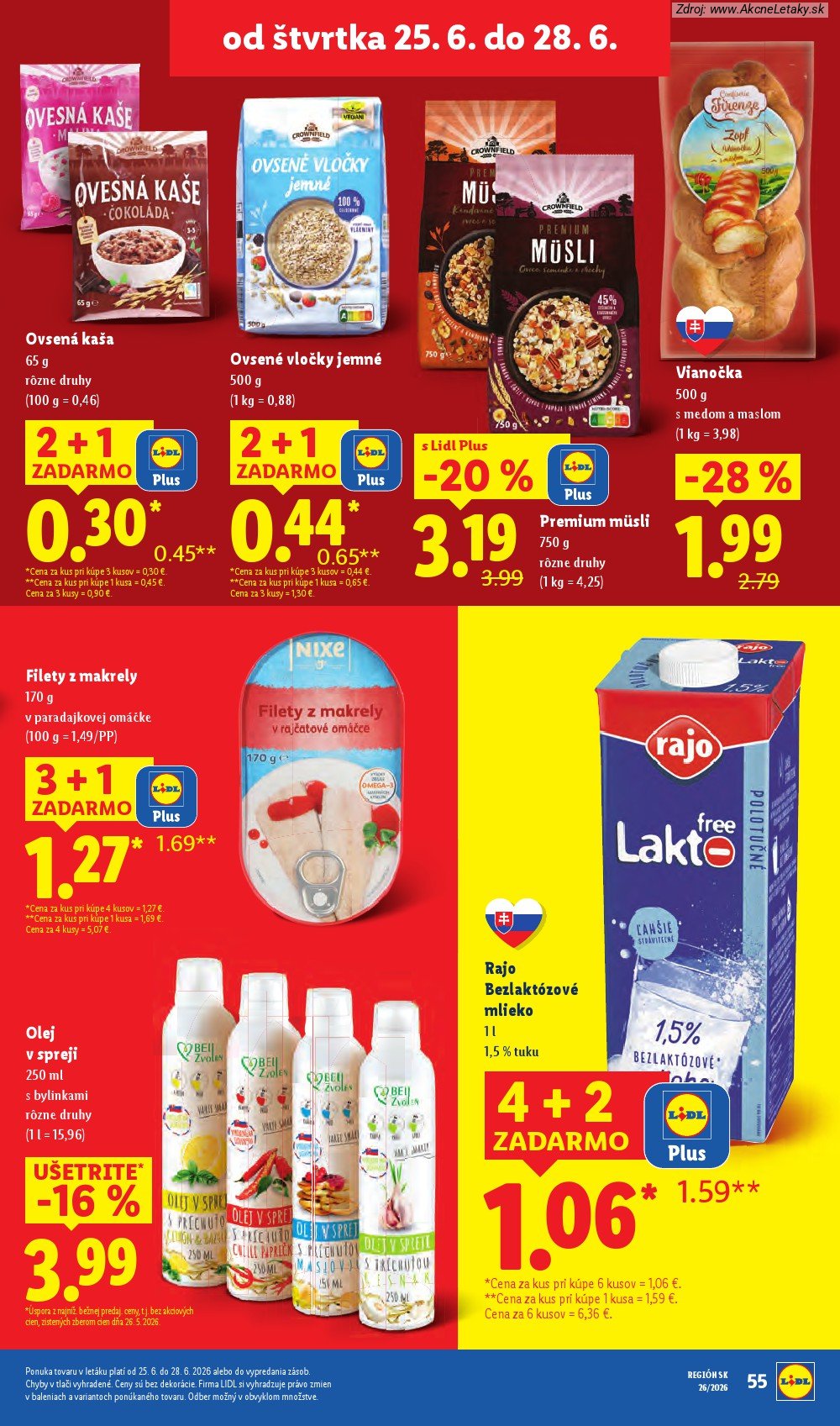 Leták Lidl (22. 6. - 28. 6. 2026) - strana 71 z 99