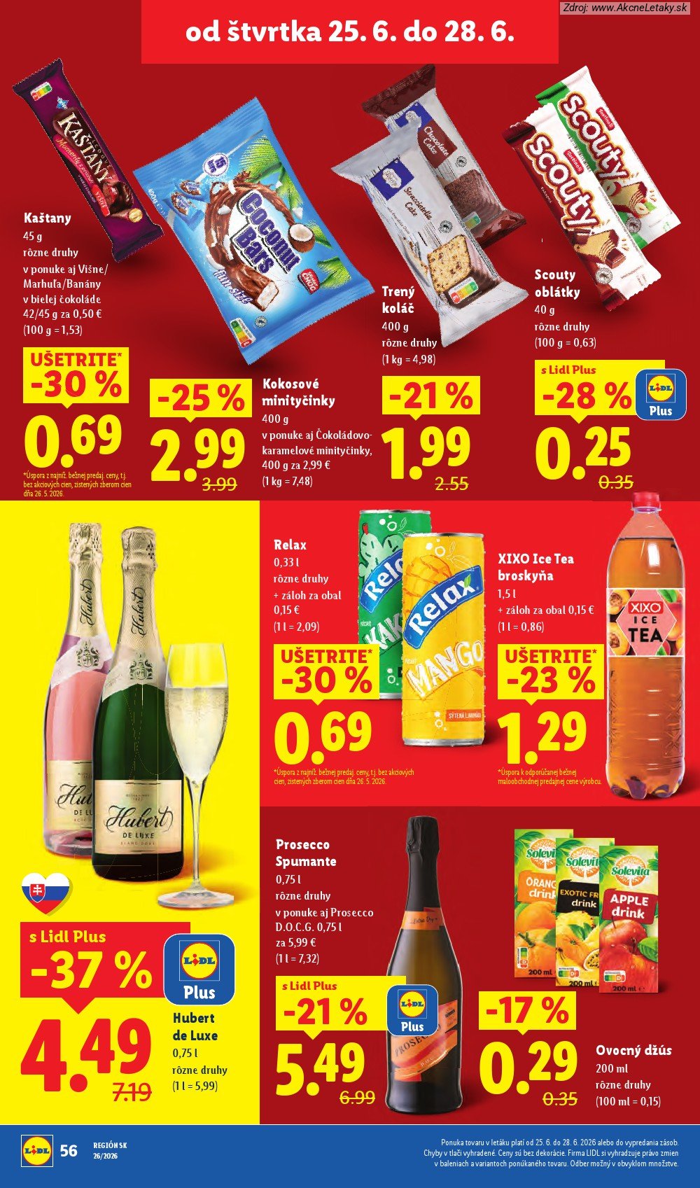 Leták Lidl (22. 6. - 28. 6. 2026) - strana 72 z 99