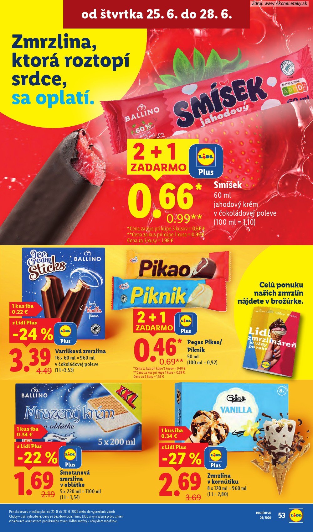 Leták Lidl (22. 6. - 28. 6. 2026) - strana 73 z 99