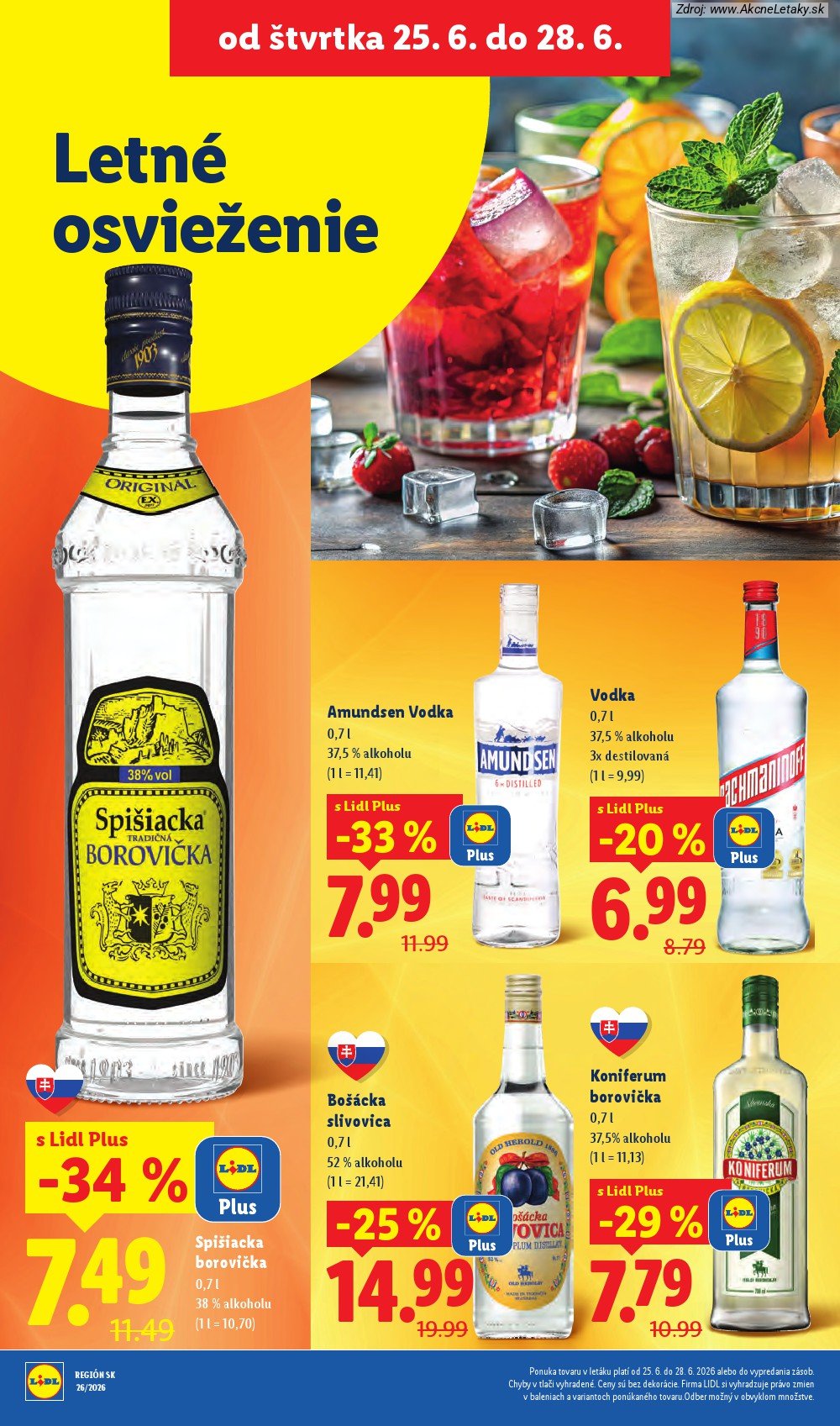 Leták Lidl (22. 6. - 28. 6. 2026) - strana 74 z 99