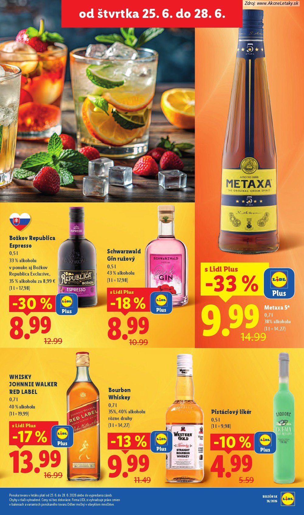Leták Lidl (22. 6. - 28. 6. 2026) - strana 75 z 99
