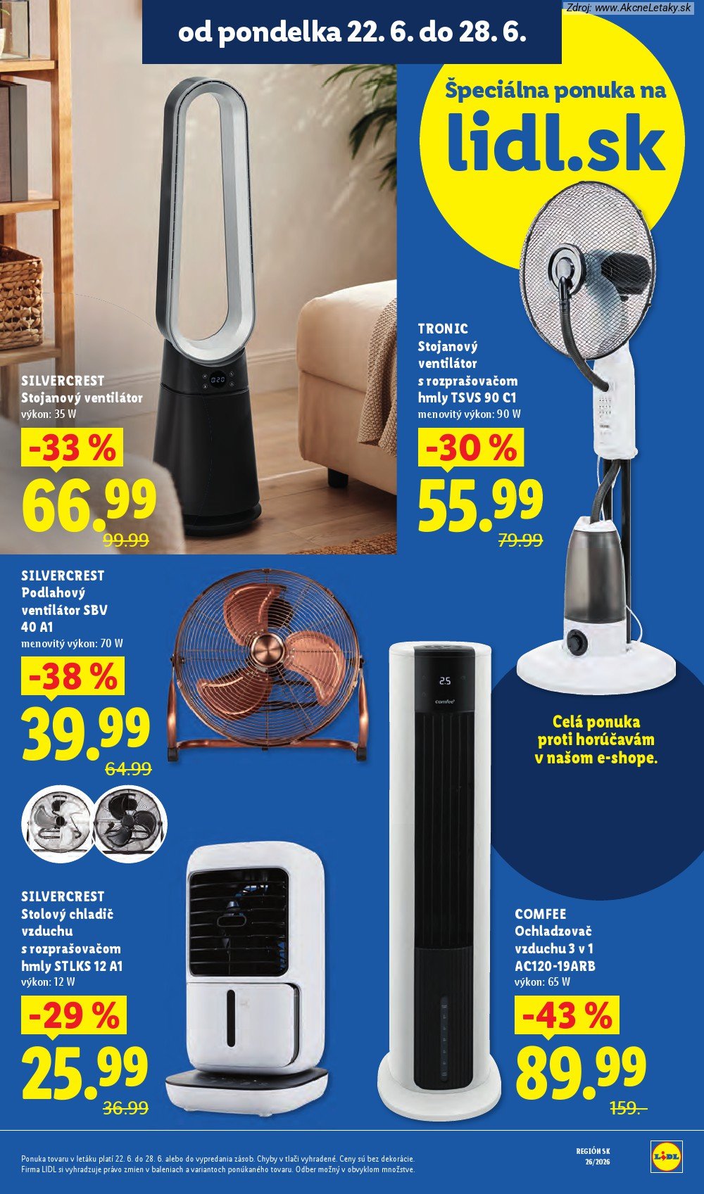 Leták Lidl (22. 6. - 28. 6. 2026) - strana 8 z 99