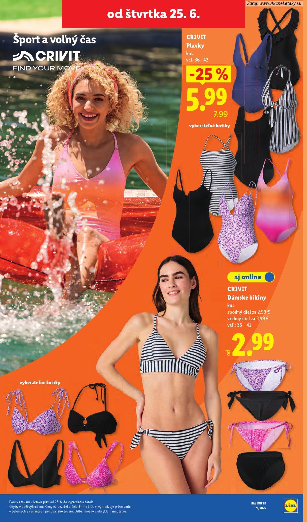 Leták Lidl (22. 6. - 28. 6. 2026) - strana 80 z 99