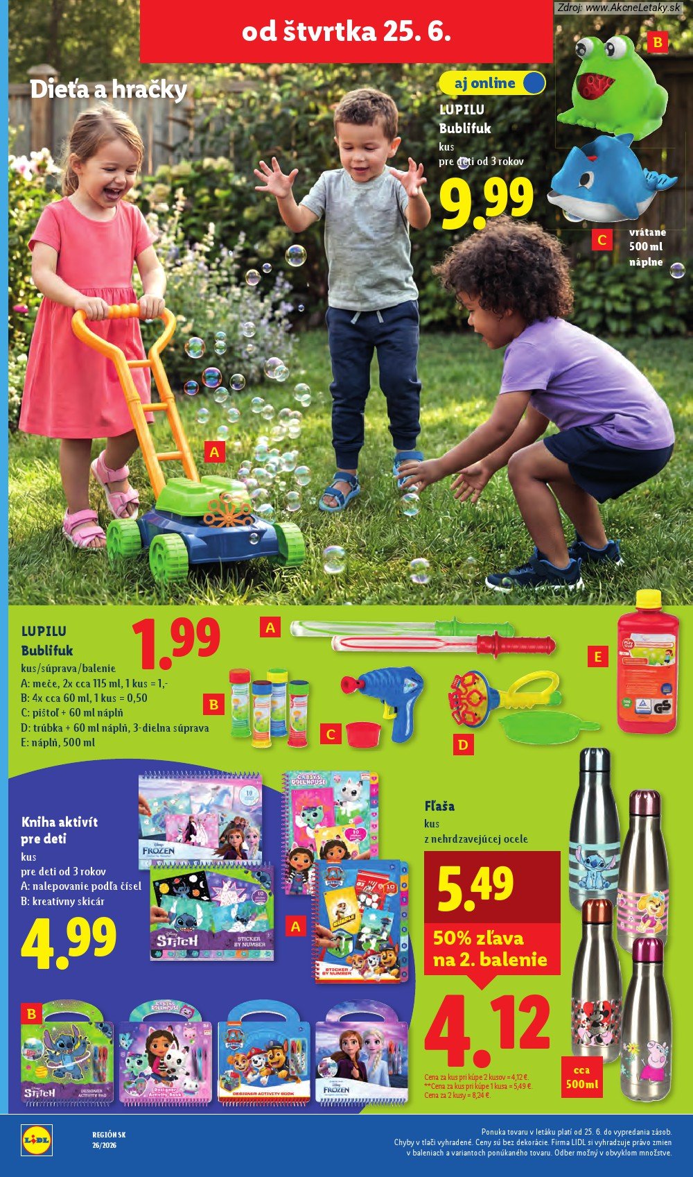 Leták Lidl (22. 6. - 28. 6. 2026) - strana 83 z 99