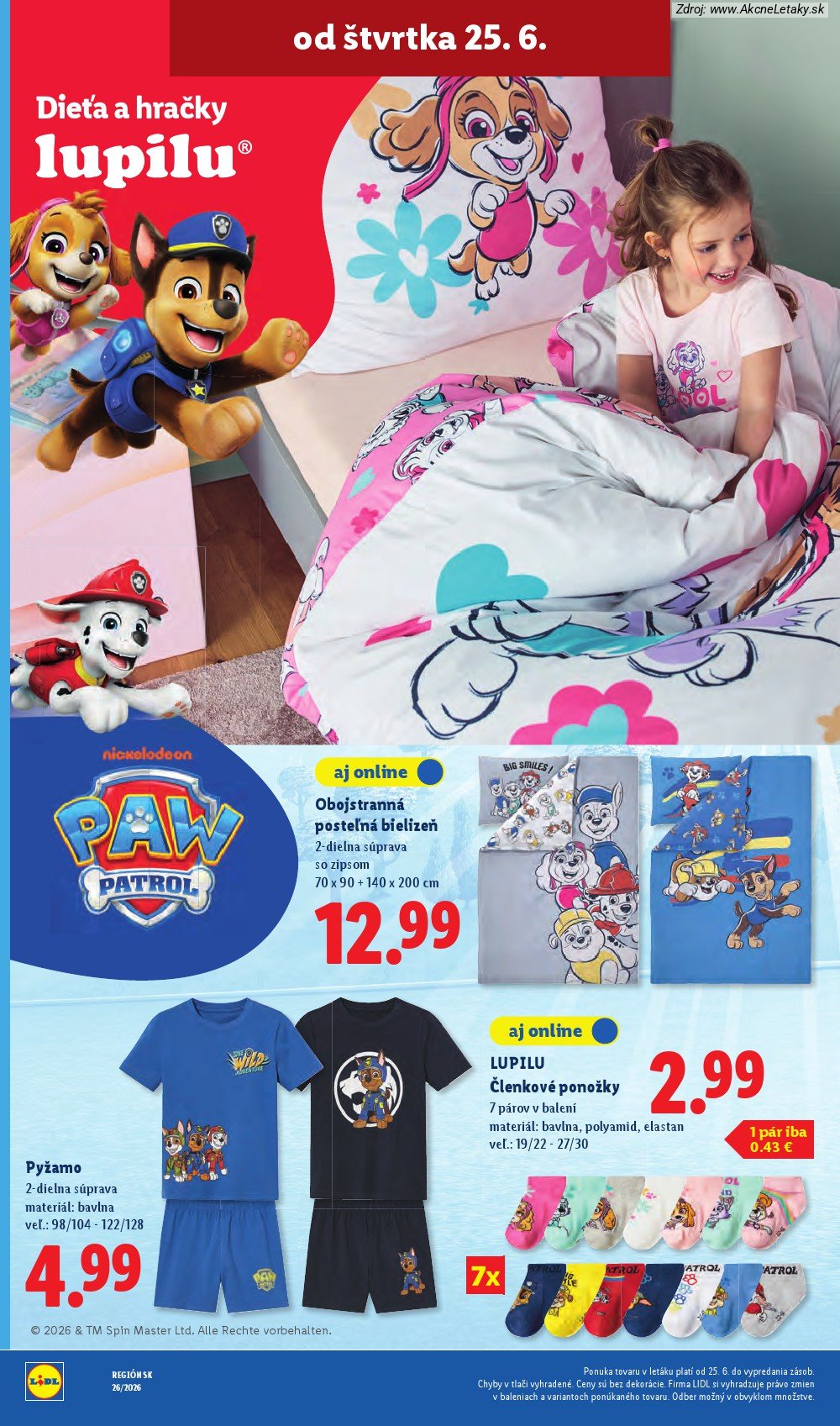 Leták Lidl (22. 6. - 28. 6. 2026) - strana 85 z 99
