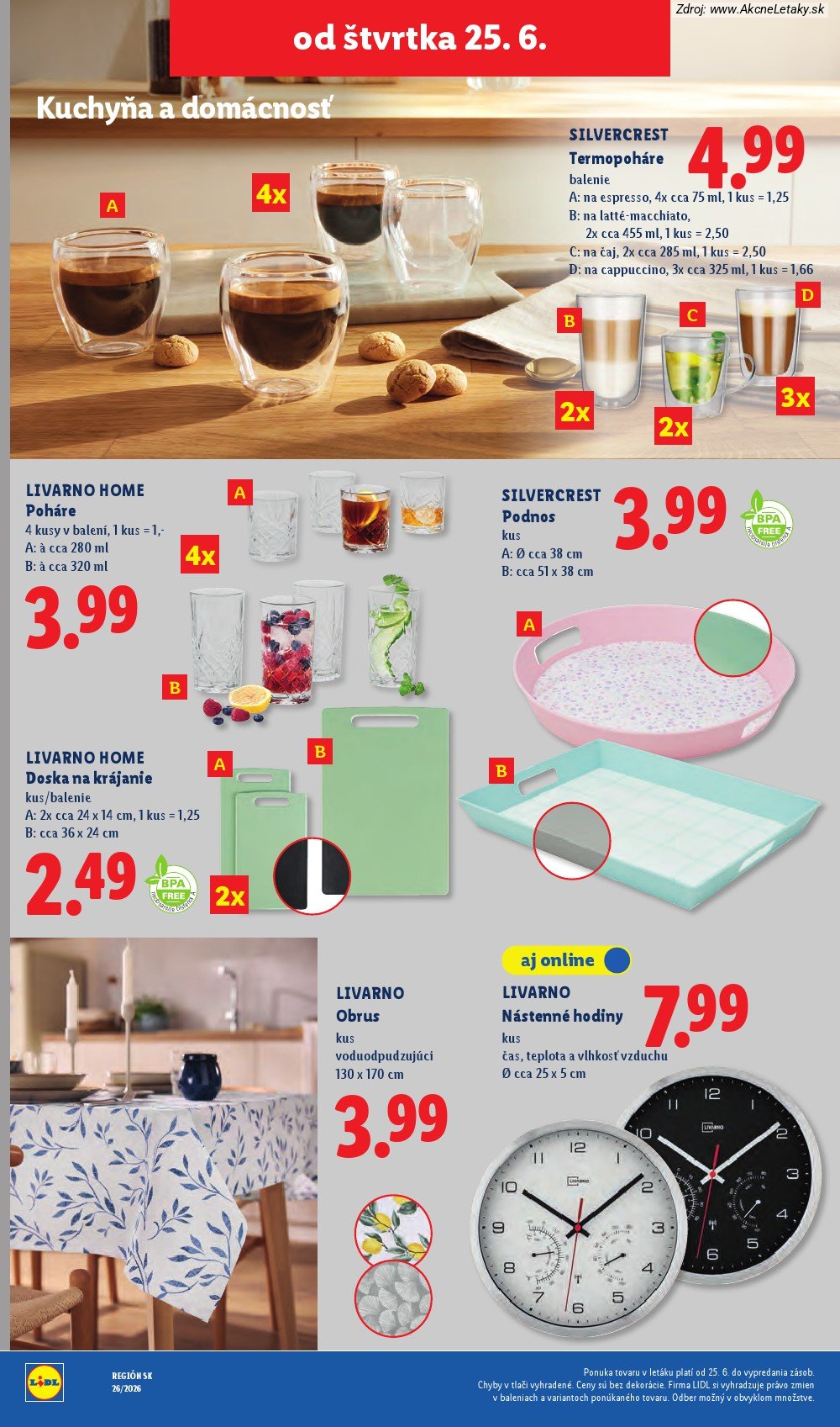 Leták Lidl (22. 6. - 28. 6. 2026) - strana 90 z 99