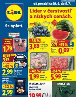 Leták Lidl