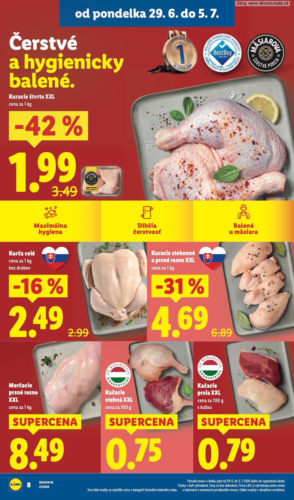 Leták Lidl (29. 6. - 5. 7. 2026) - strana 14 z 98