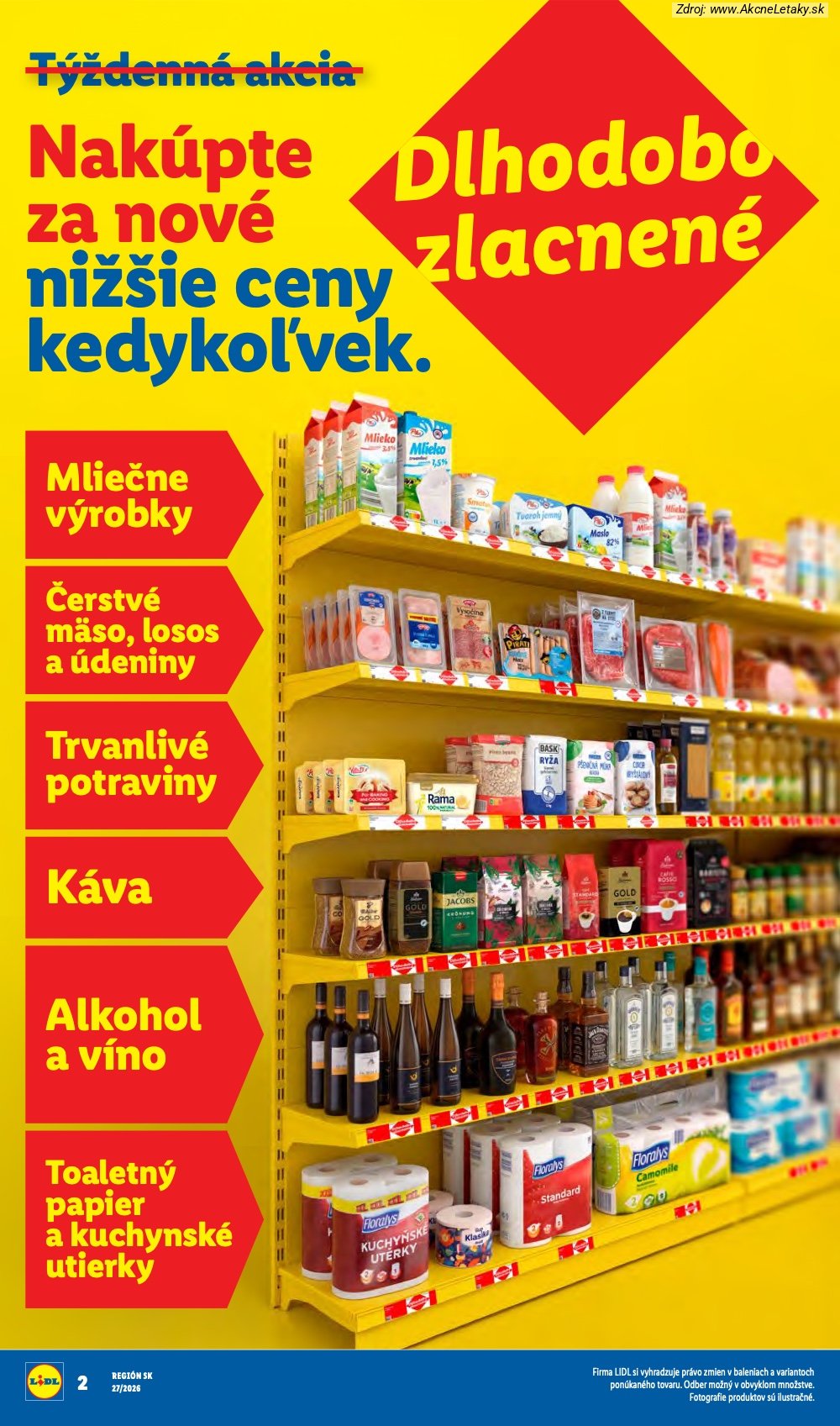 Leták Lidl (29. 6. - 5. 7. 2026) - strana 2 z 98