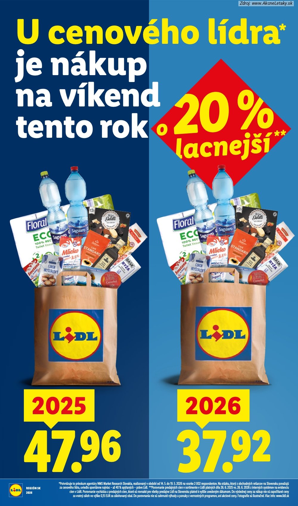 Leták Lidl (29. 6. - 5. 7. 2026) - strana 4 z 98
