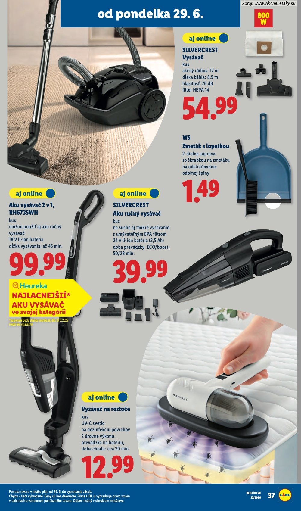 Leták Lidl (29. 6. - 5. 7. 2026) - strana 55 z 98