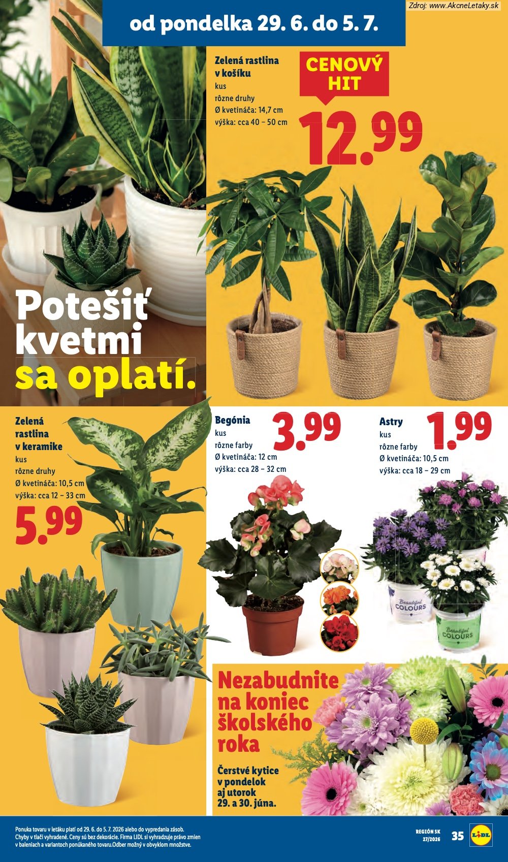 Leták Lidl (29. 6. - 5. 7. 2026) - strana 57 z 98