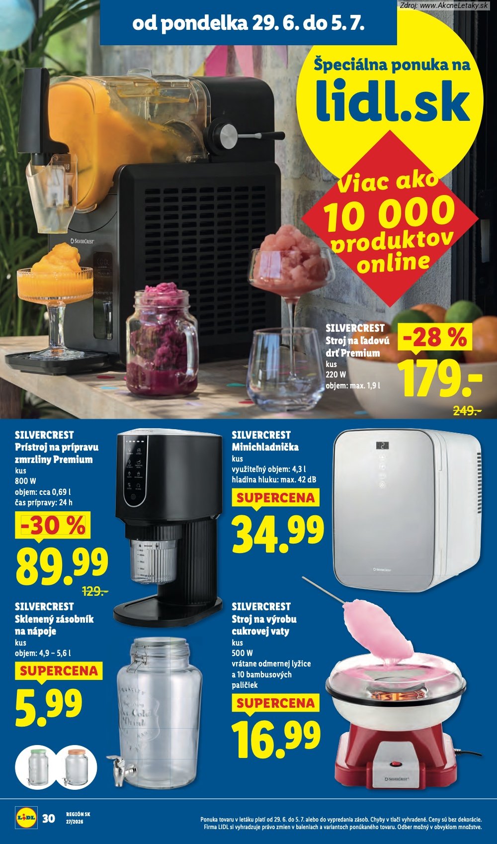 Leták Lidl (29. 6. - 5. 7. 2026) - strana 6 z 98