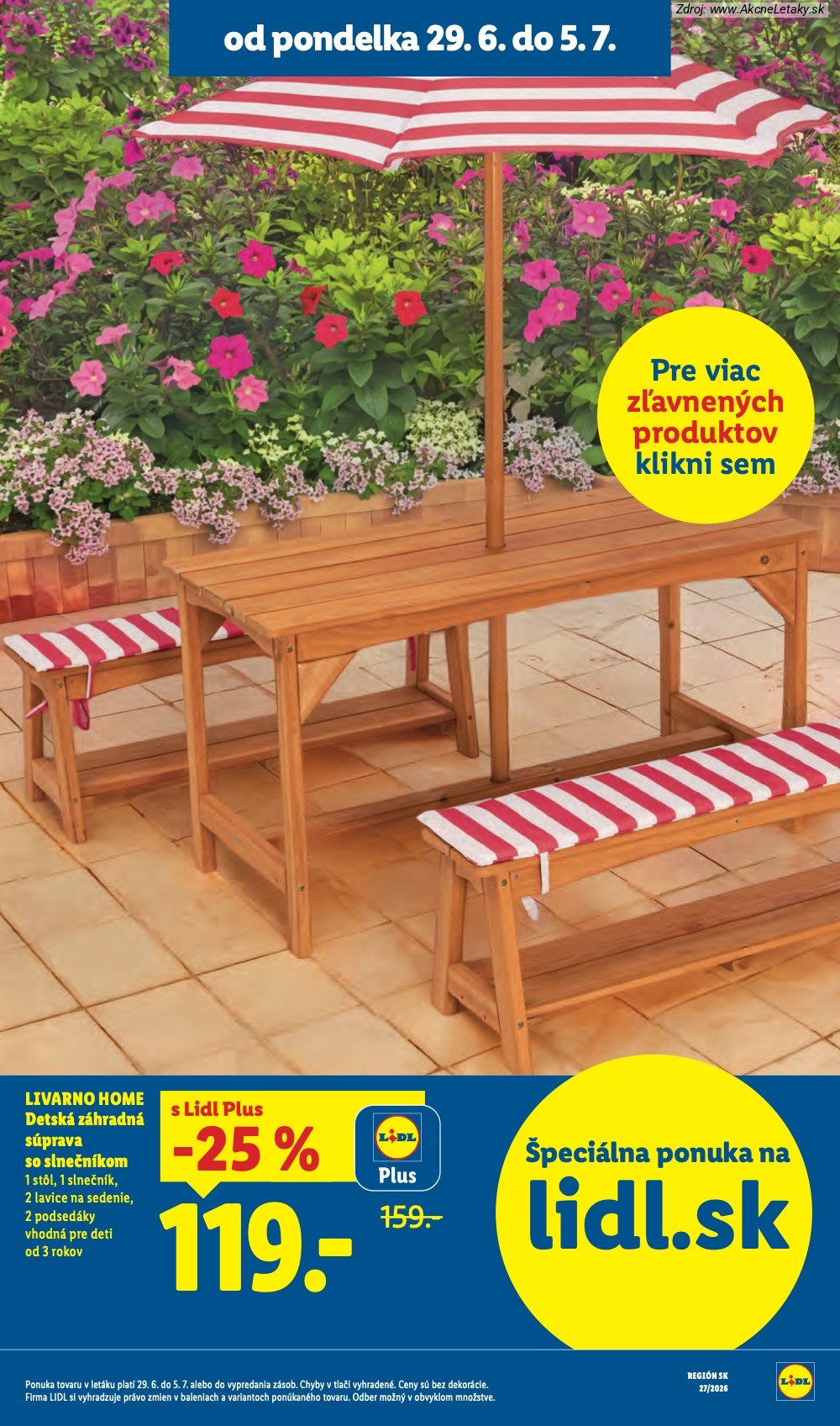 Leták Lidl (29. 6. - 5. 7. 2026) - strana 9 z 98