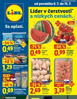 Leták Lidl