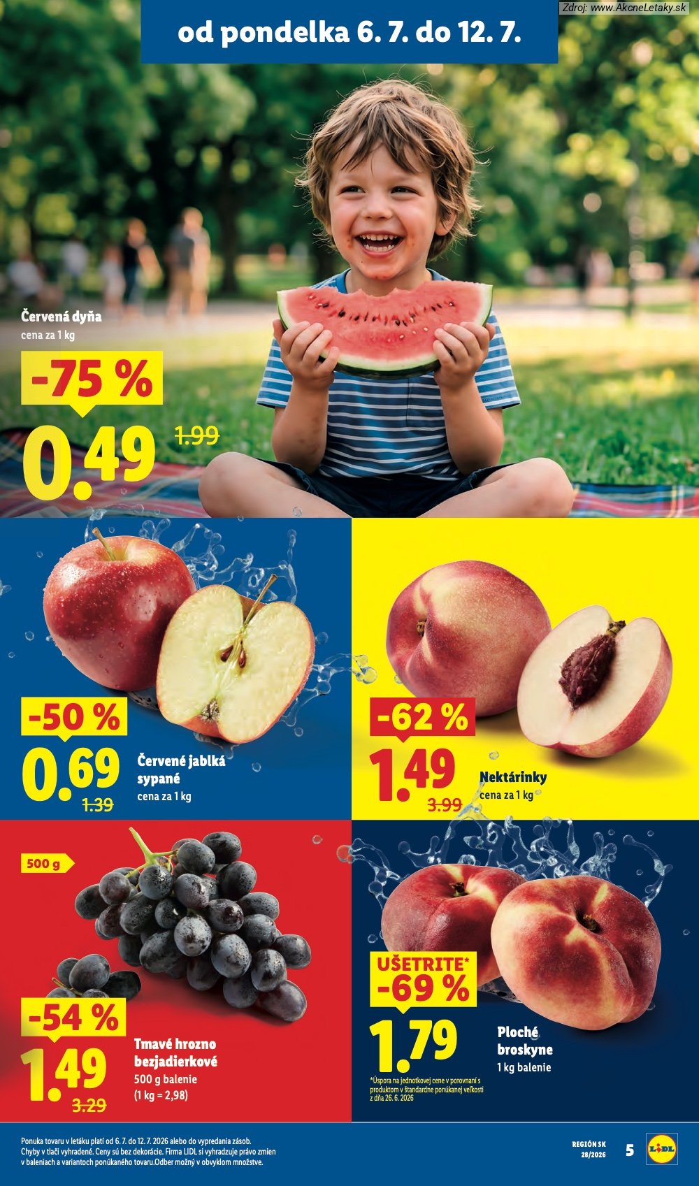 Leták Lidl (6. 7. - 12. 7. 2026) - strana 11 z 109