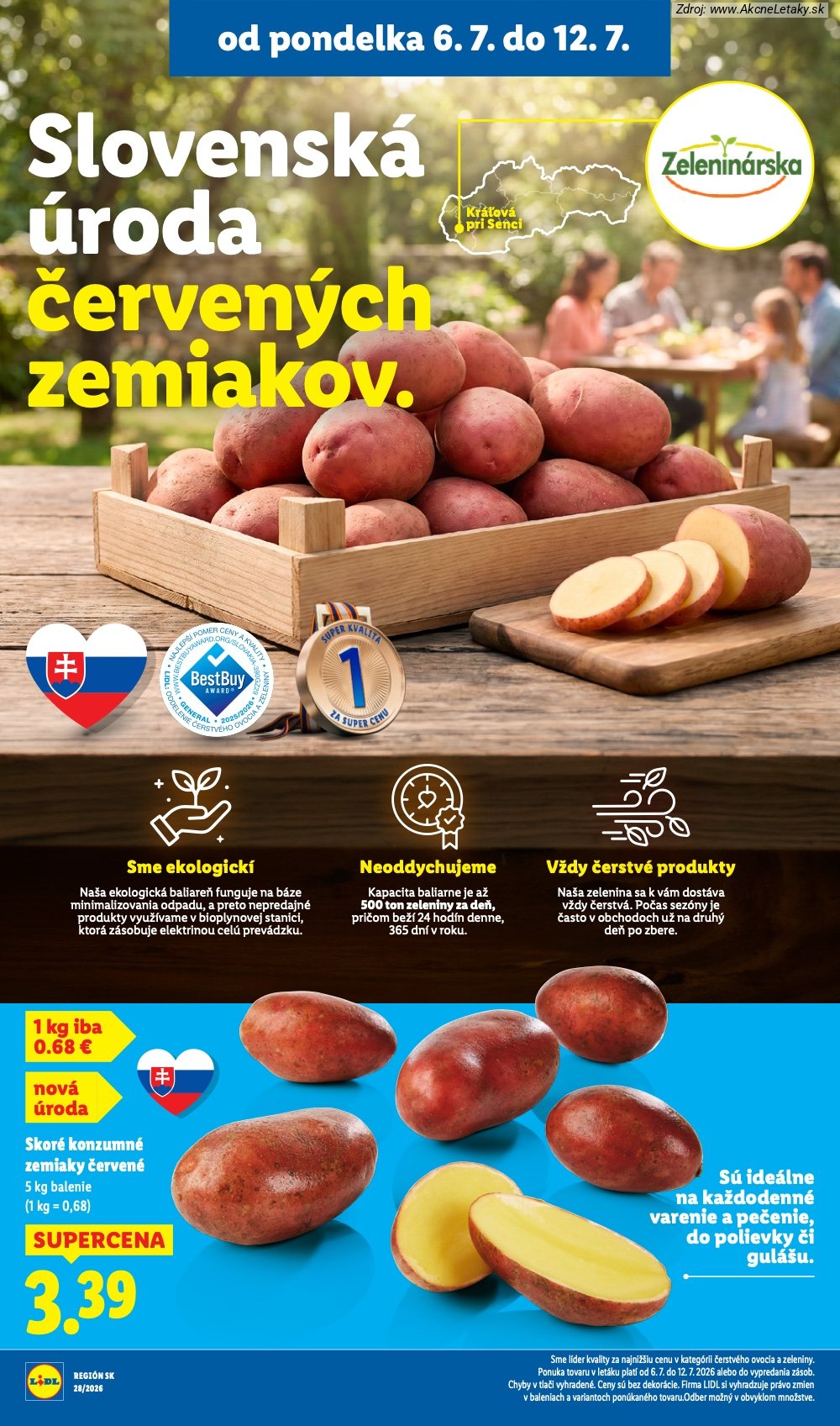 Leták Lidl (6. 7. - 12. 7. 2026) - strana 12 z 109