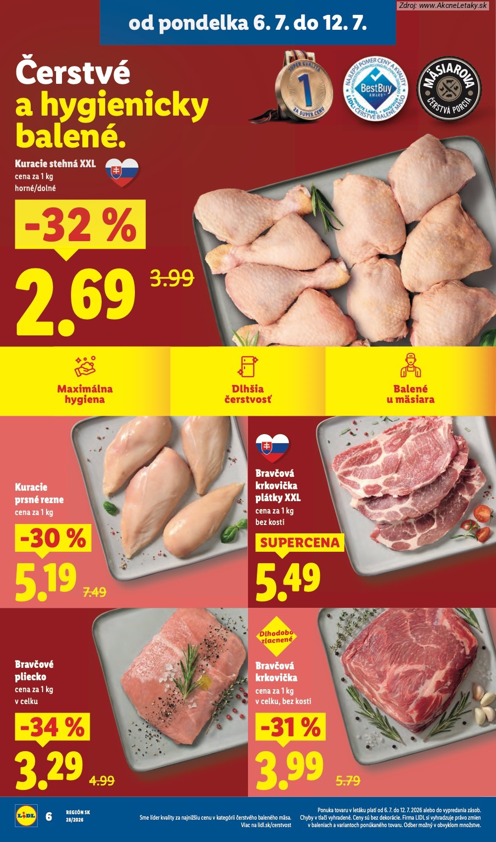 Leták Lidl (6. 7. - 12. 7. 2026) - strana 14 z 109