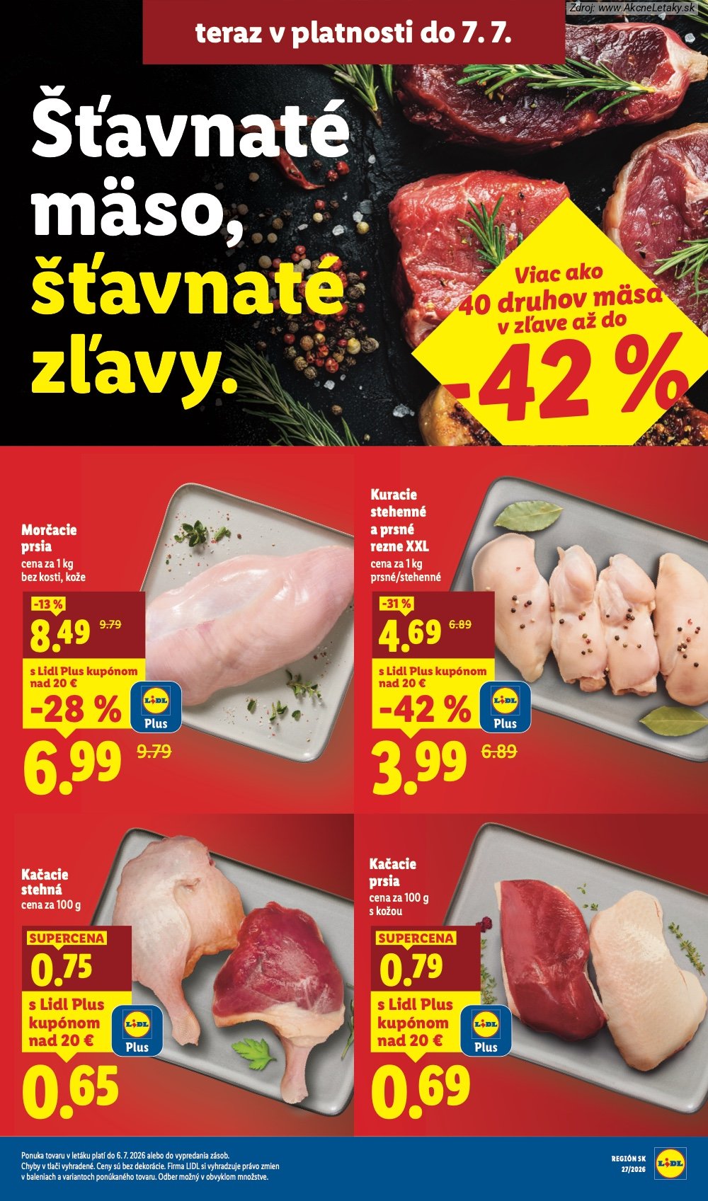 Leták Lidl (6. 7. - 12. 7. 2026) - strana 16 z 109