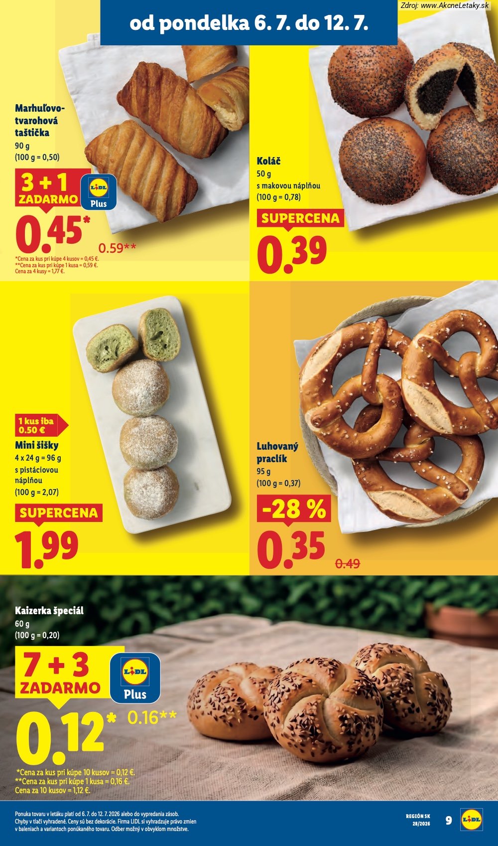 Leták Lidl (6. 7. - 12. 7. 2026) - strana 19 z 109
