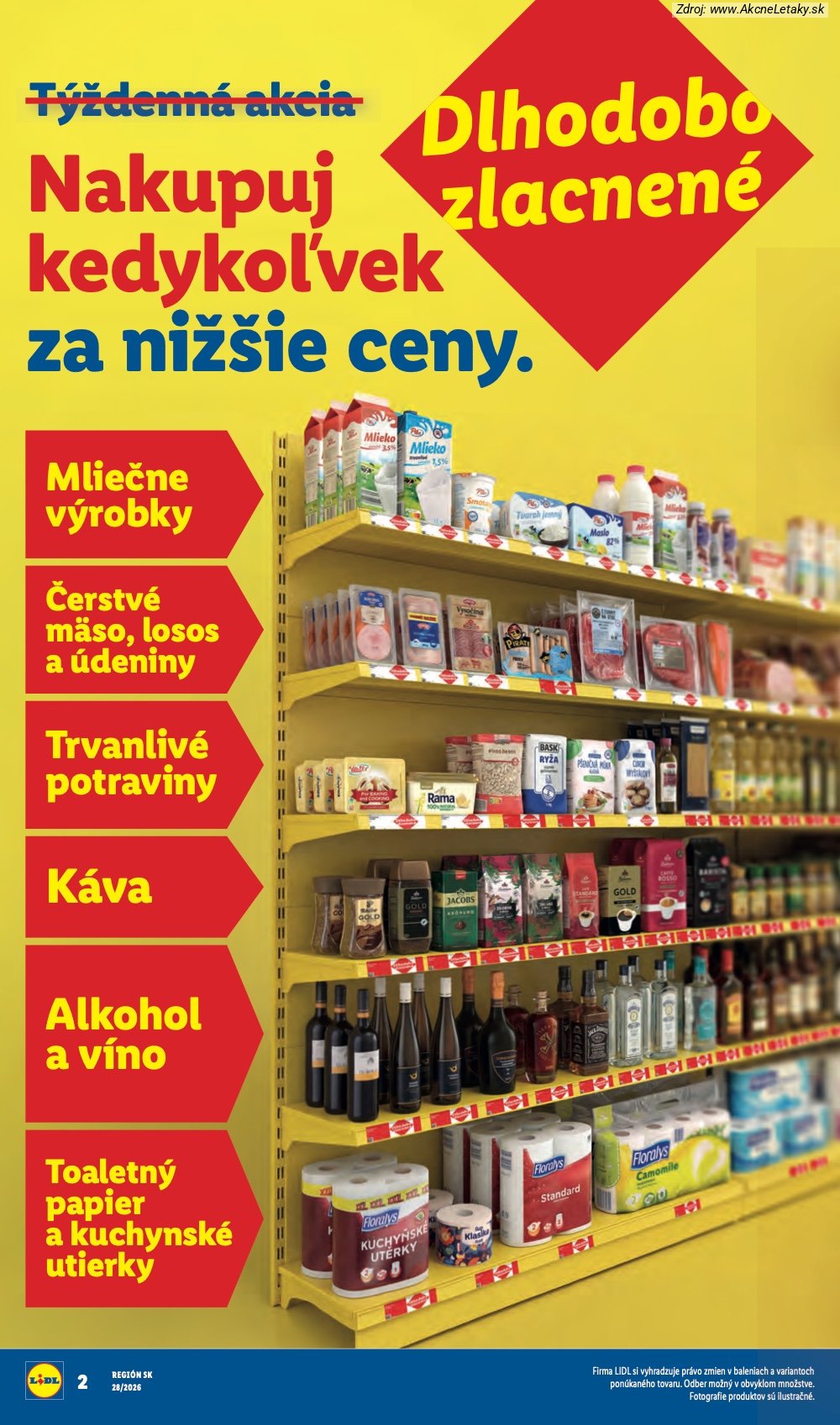 Leták Lidl (6. 7. - 12. 7. 2026) - strana 2 z 109