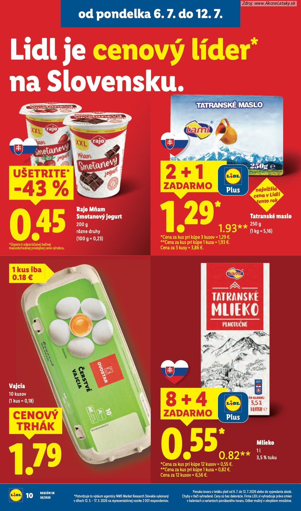 Leták Lidl (6. 7. - 12. 7. 2026) - strana 20 z 109