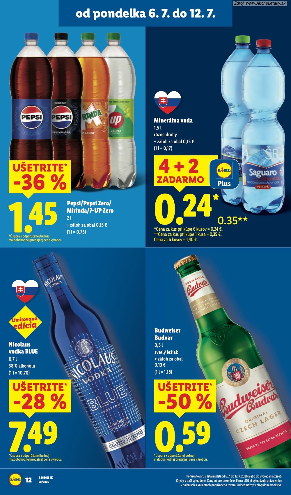 Leták Lidl (6. 7. - 12. 7. 2026) - strana 22 z 109