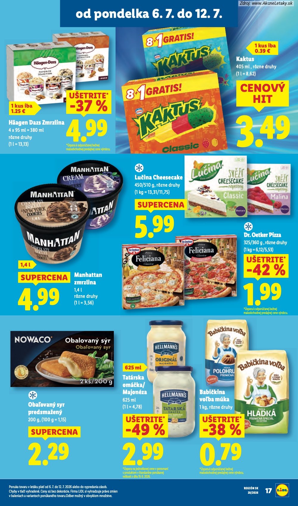 Leták Lidl (6. 7. - 12. 7. 2026) - strana 27 z 109