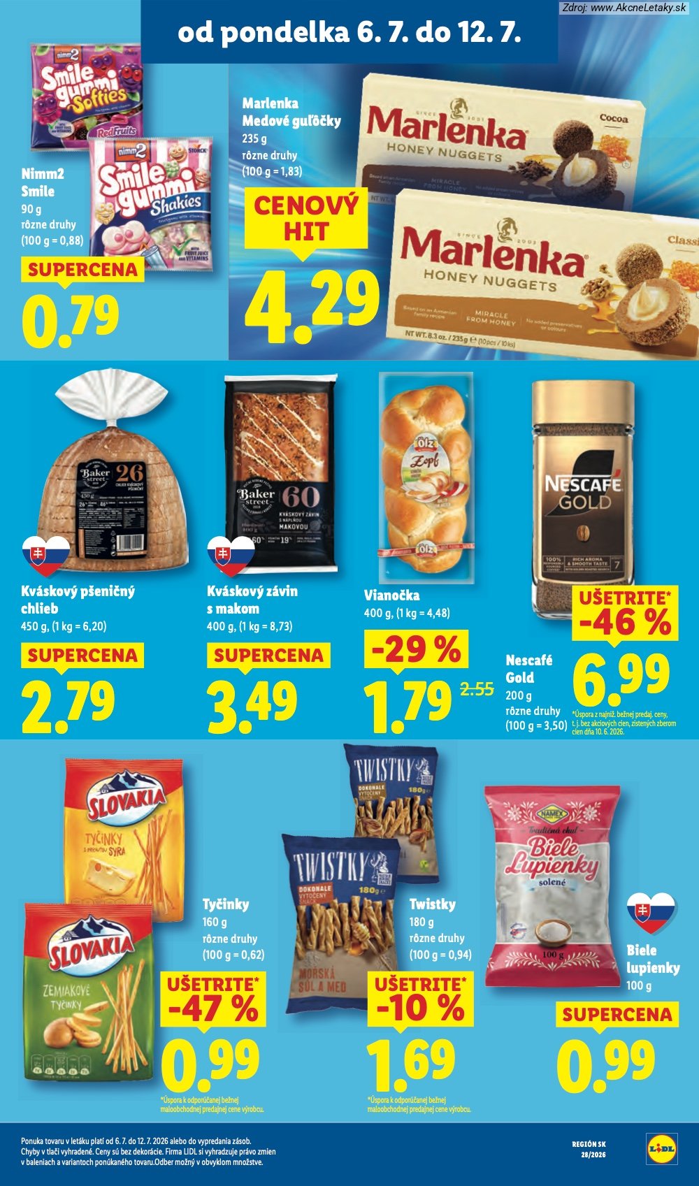 Leták Lidl (6. 7. - 12. 7. 2026) - strana 31 z 109