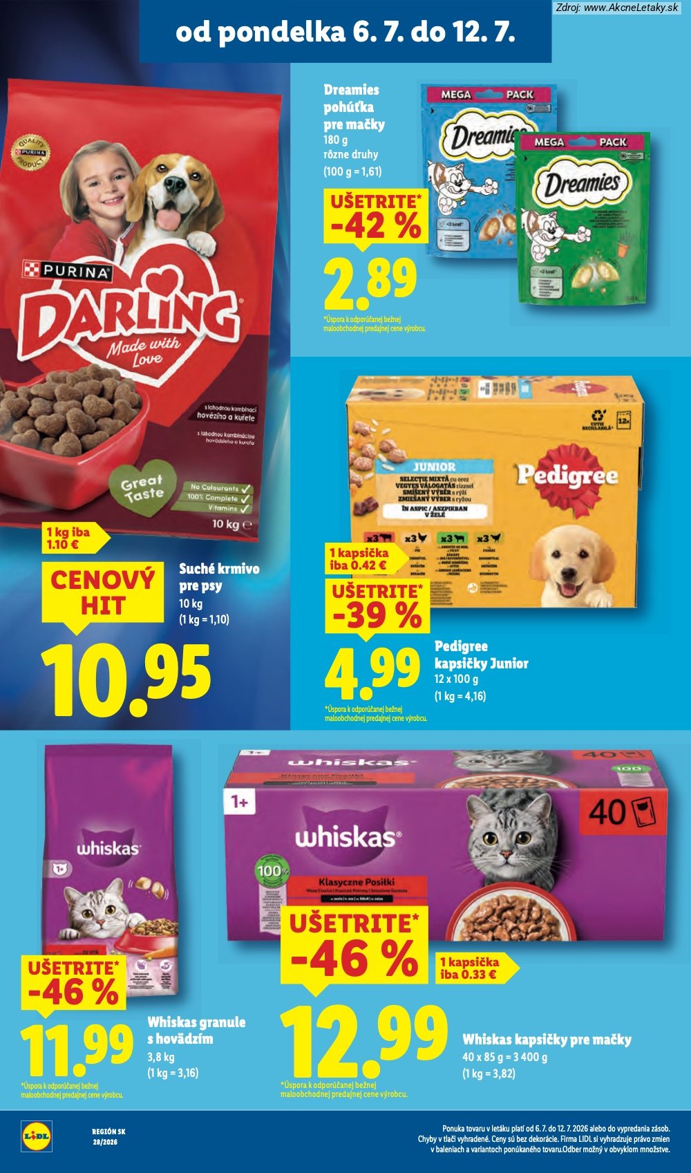 Leták Lidl (6. 7. - 12. 7. 2026) - strana 34 z 109