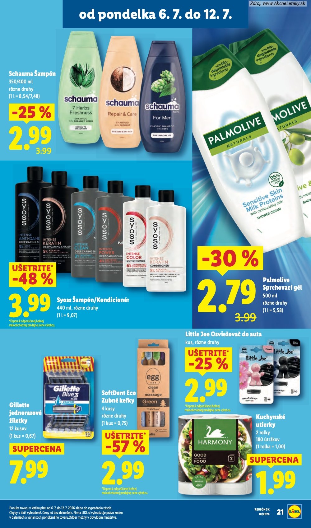 Leták Lidl (6. 7. - 12. 7. 2026) - strana 35 z 109