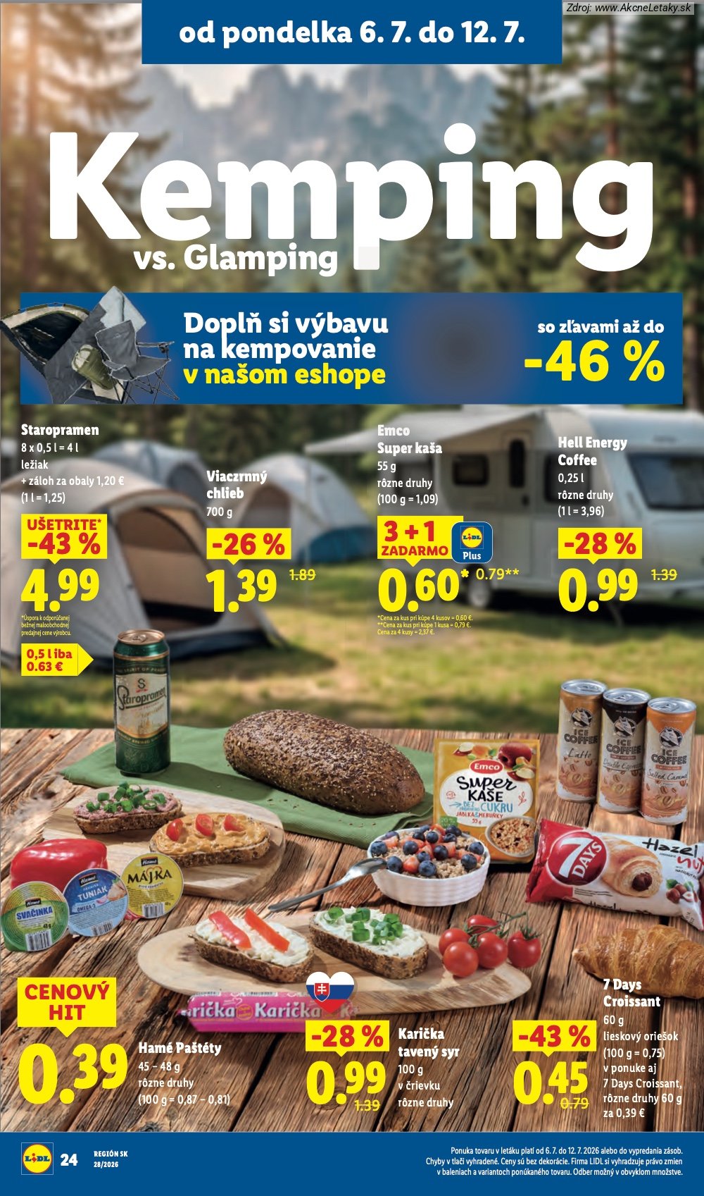 Leták Lidl (6. 7. - 12. 7. 2026) - strana 36 z 109