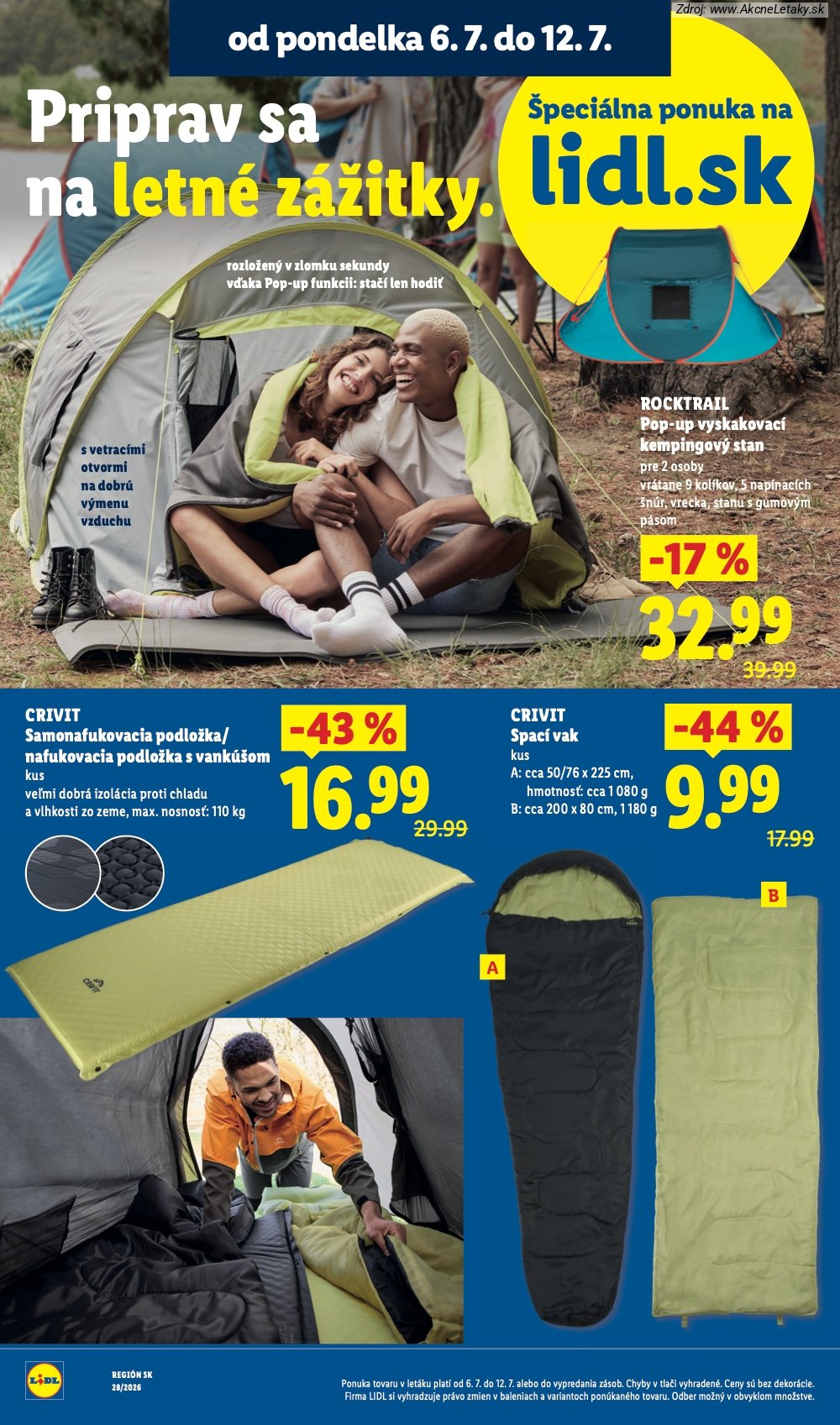 Leták Lidl (6. 7. - 12. 7. 2026) - strana 38 z 109