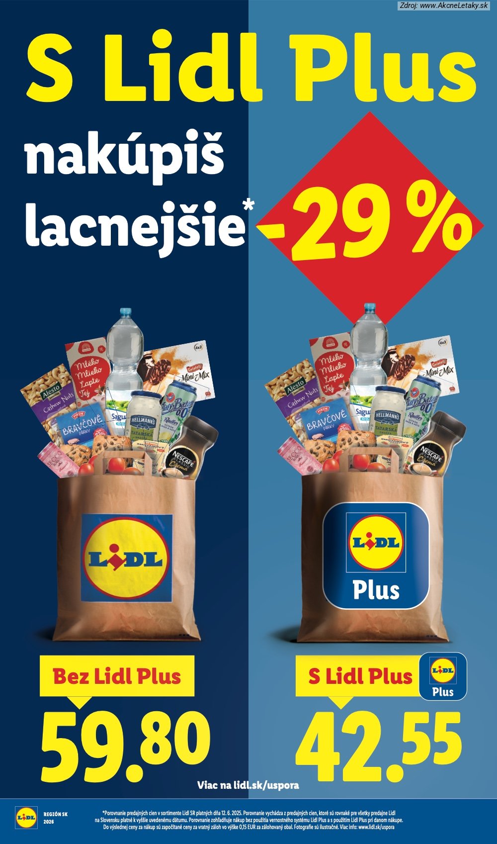 Leták Lidl (6. 7. - 12. 7. 2026) - strana 4 z 109