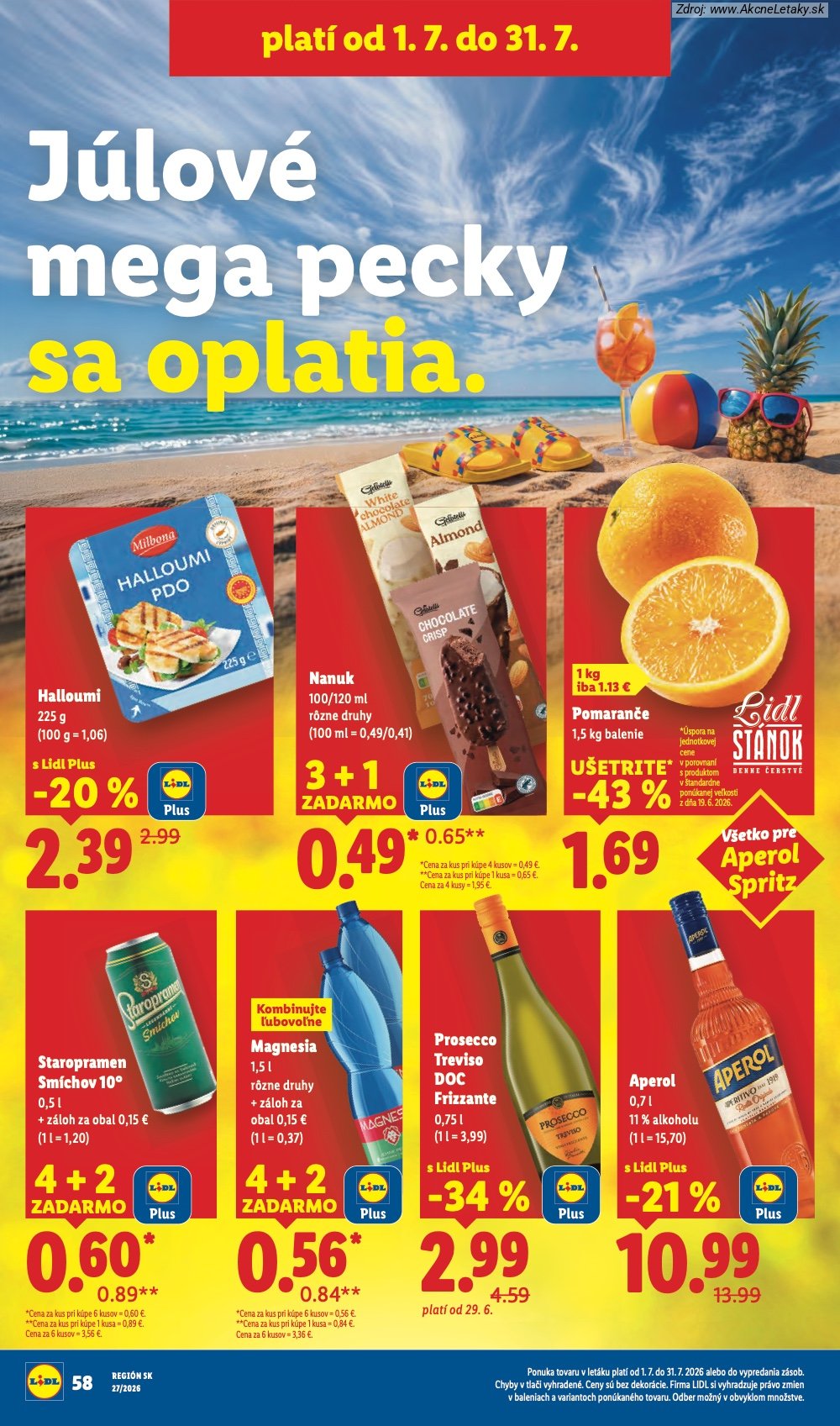 Leták Lidl (6. 7. - 12. 7. 2026) - strana 47 z 109