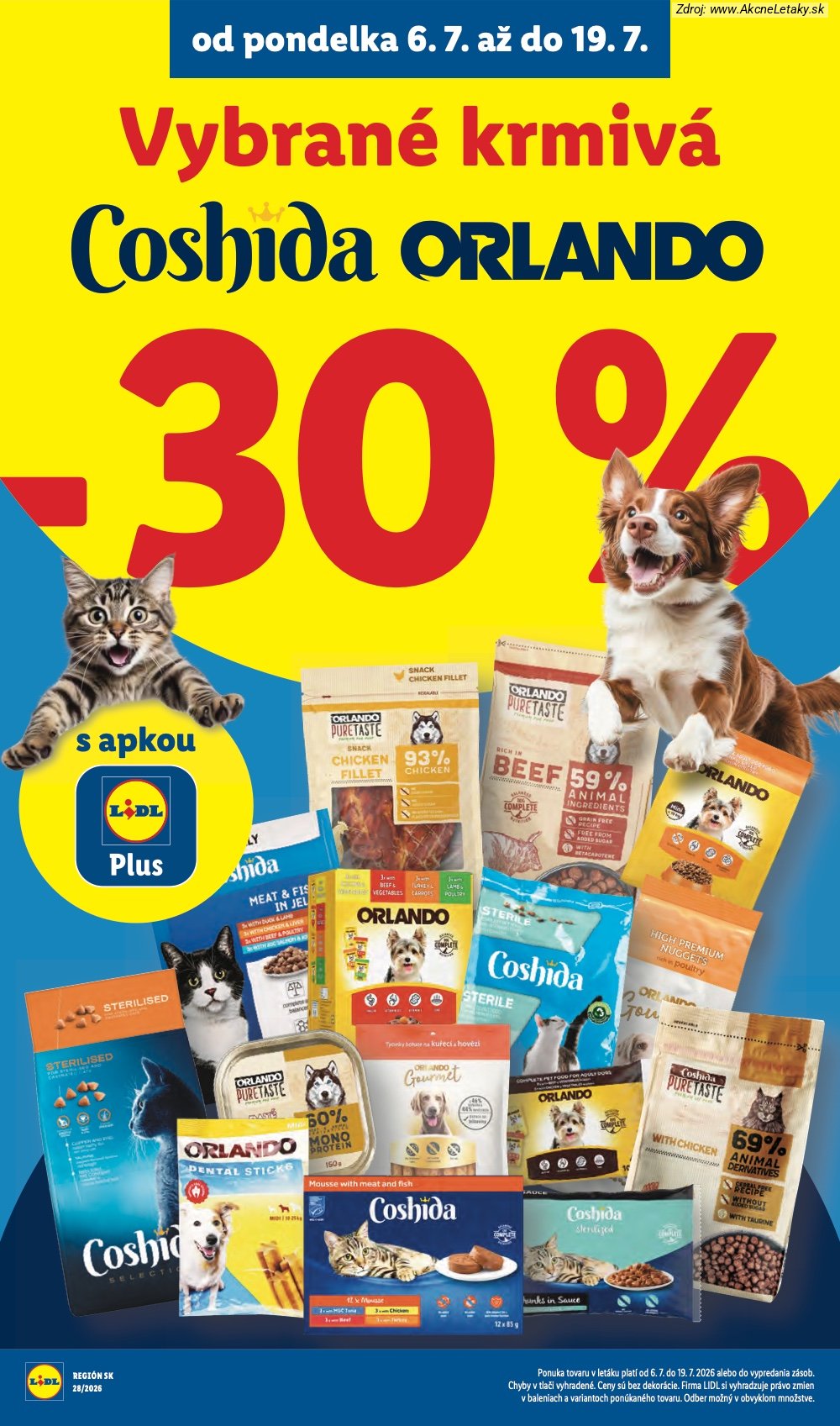 Leták Lidl (6. 7. - 12. 7. 2026) - strana 50 z 109