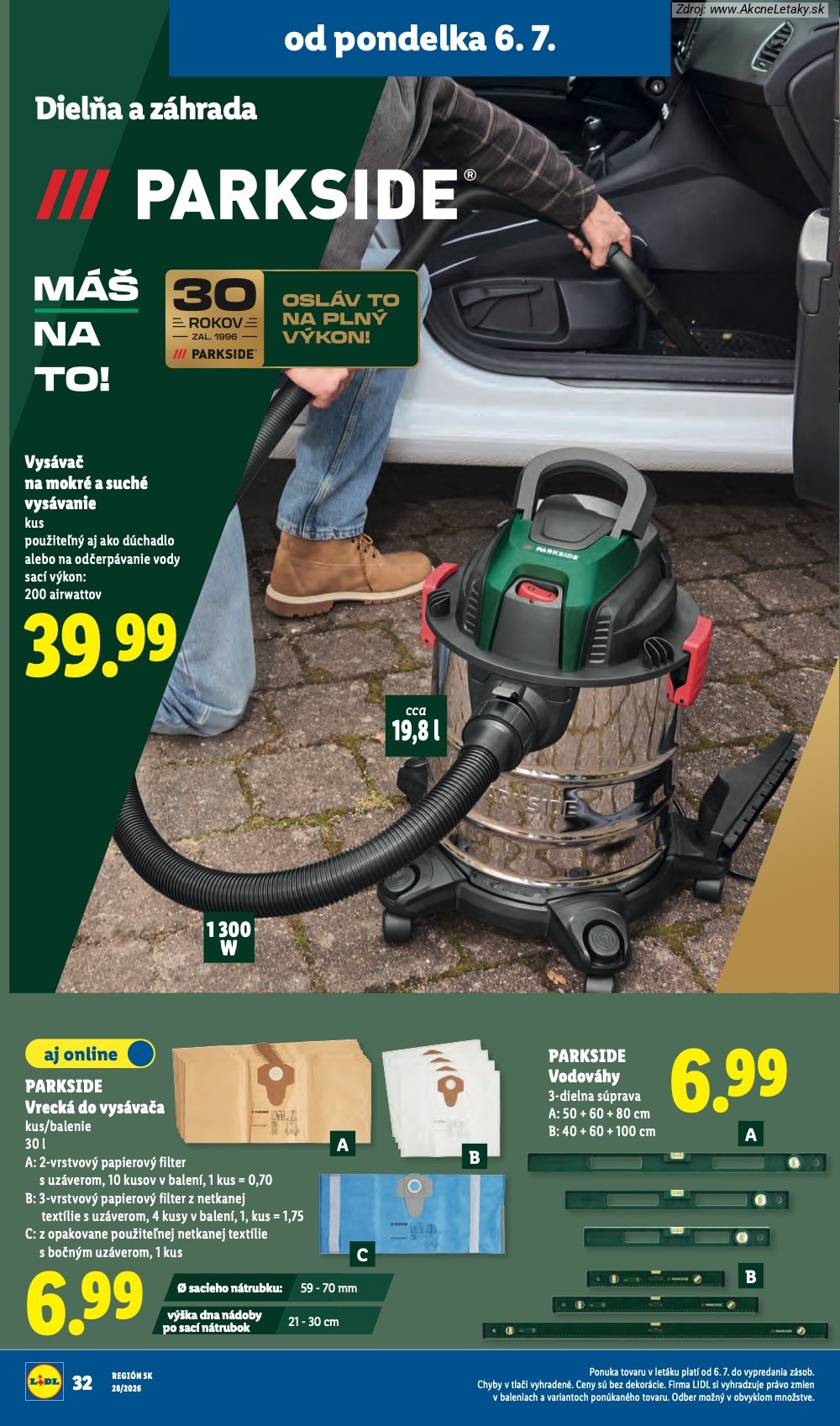 Leták Lidl (6. 7. - 12. 7. 2026) - strana 56 z 109