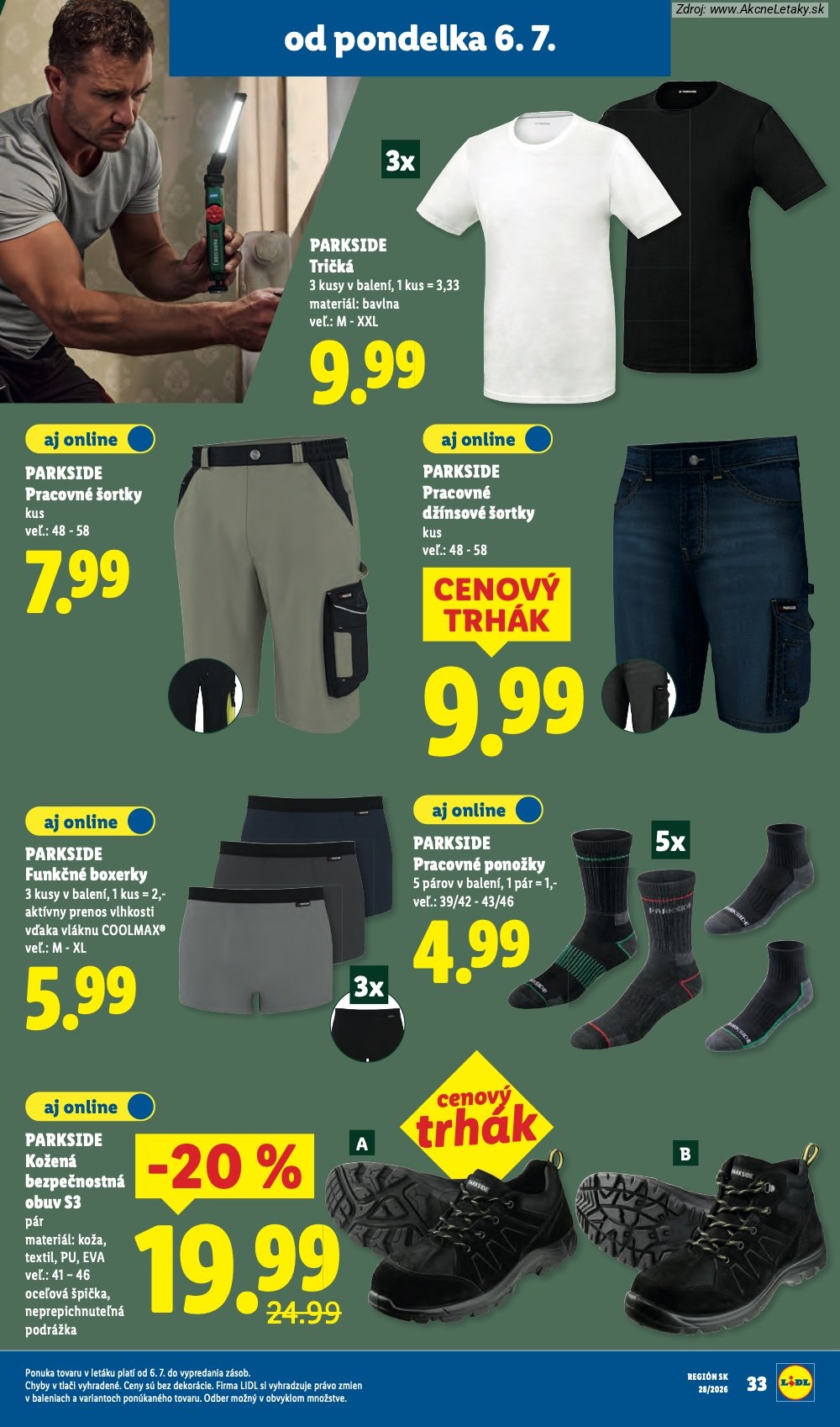 Leták Lidl (6. 7. - 12. 7. 2026) - strana 57 z 109