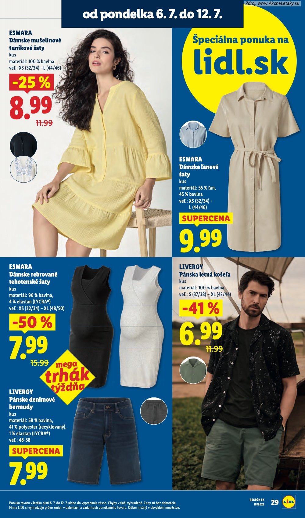 Leták Lidl (6. 7. - 12. 7. 2026) - strana 6 z 109