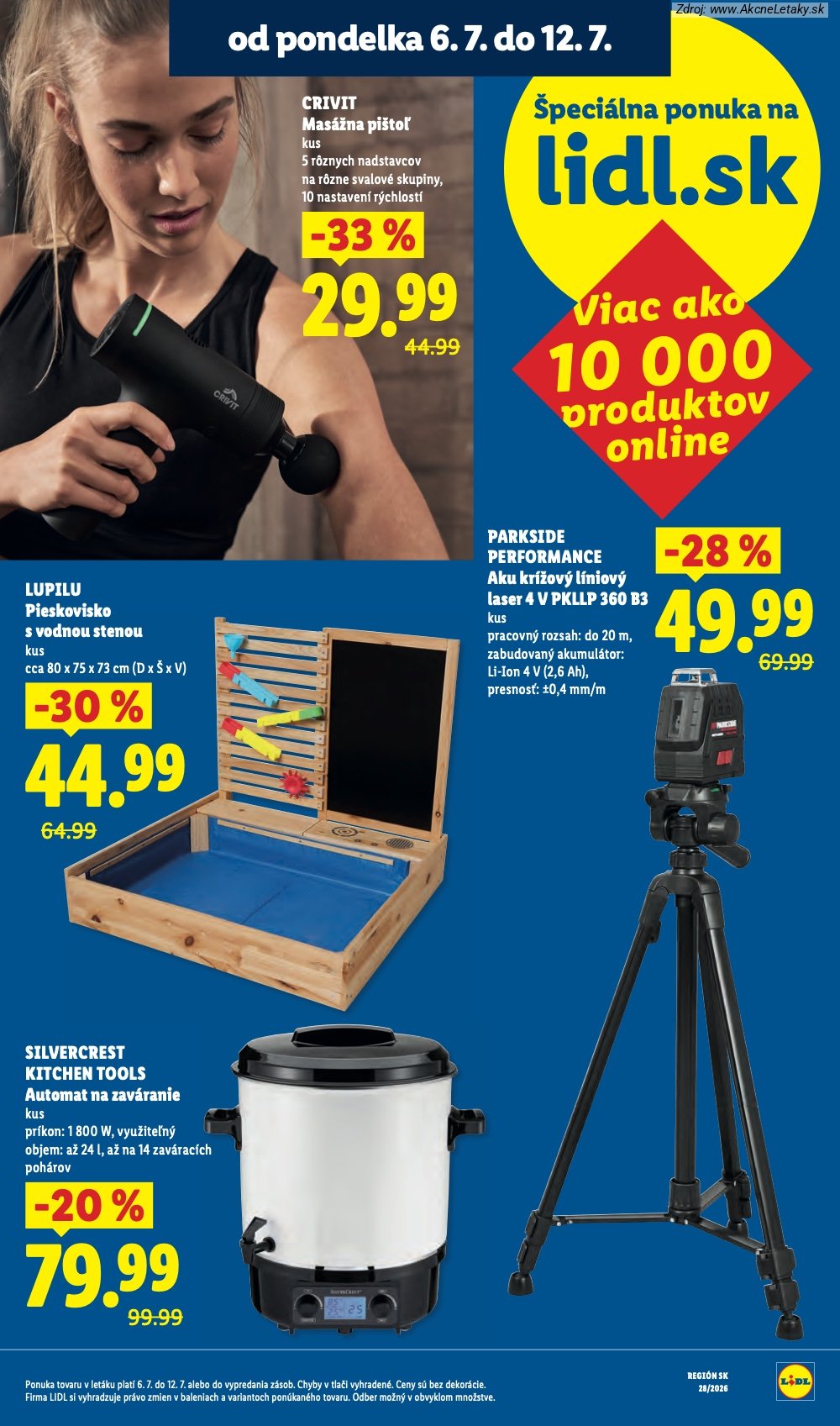 Leták Lidl (6. 7. - 12. 7. 2026) - strana 7 z 109