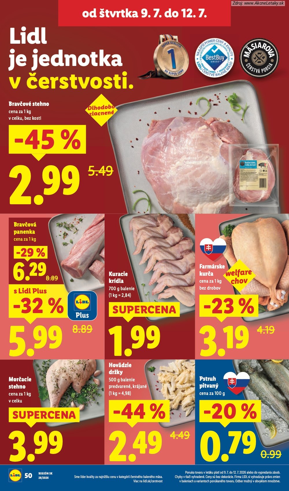 Leták Lidl (6. 7. - 12. 7. 2026) - strana 70 z 109