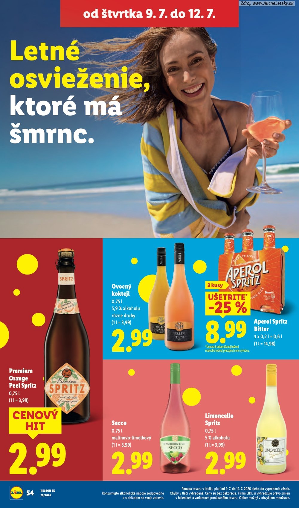 Leták Lidl (6. 7. - 12. 7. 2026) - strana 74 z 109