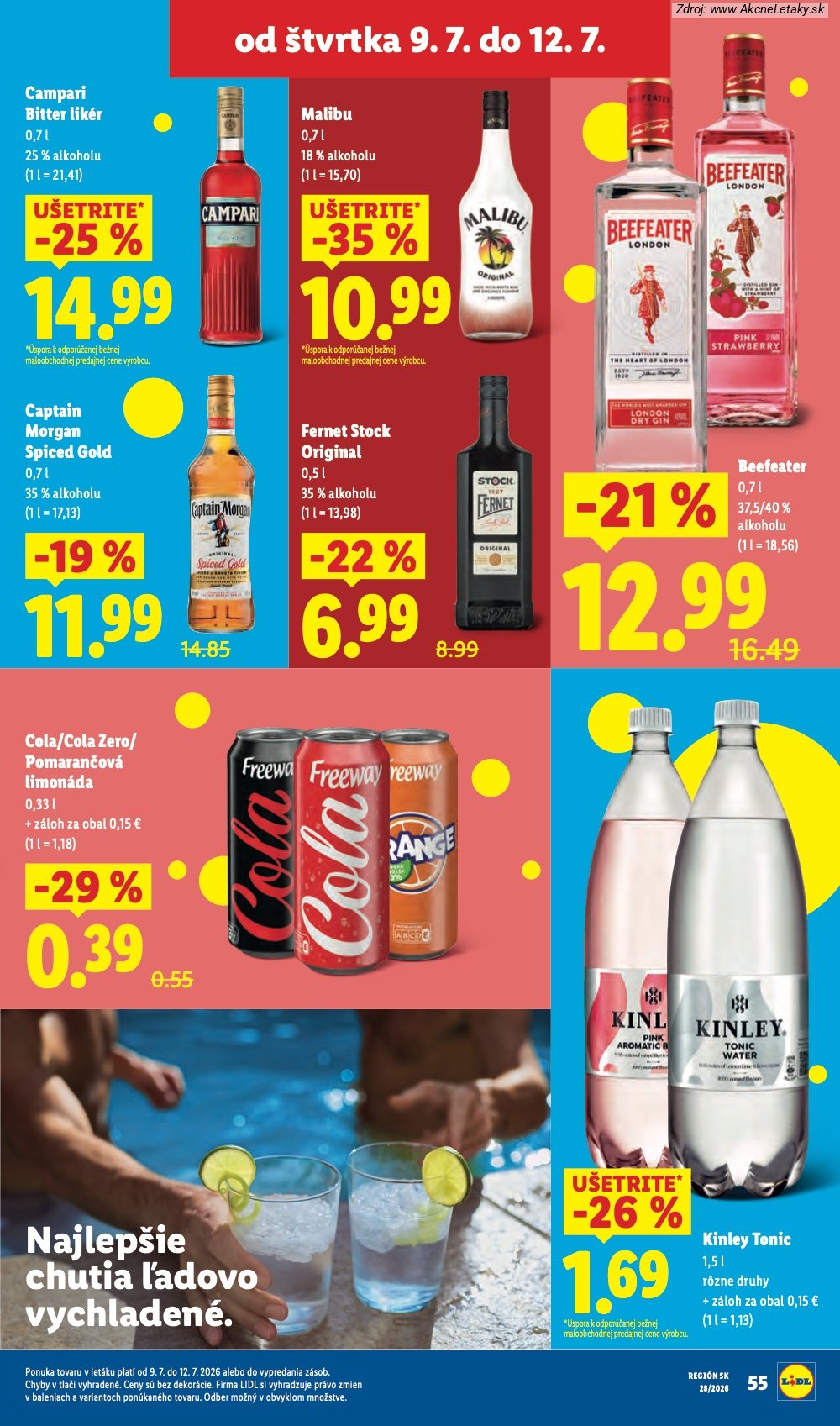 Leták Lidl (6. 7. - 12. 7. 2026) - strana 75 z 109