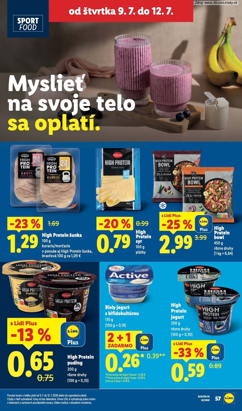 Leták Lidl (6. 7. - 12. 7. 2026) - strana 82 z 109