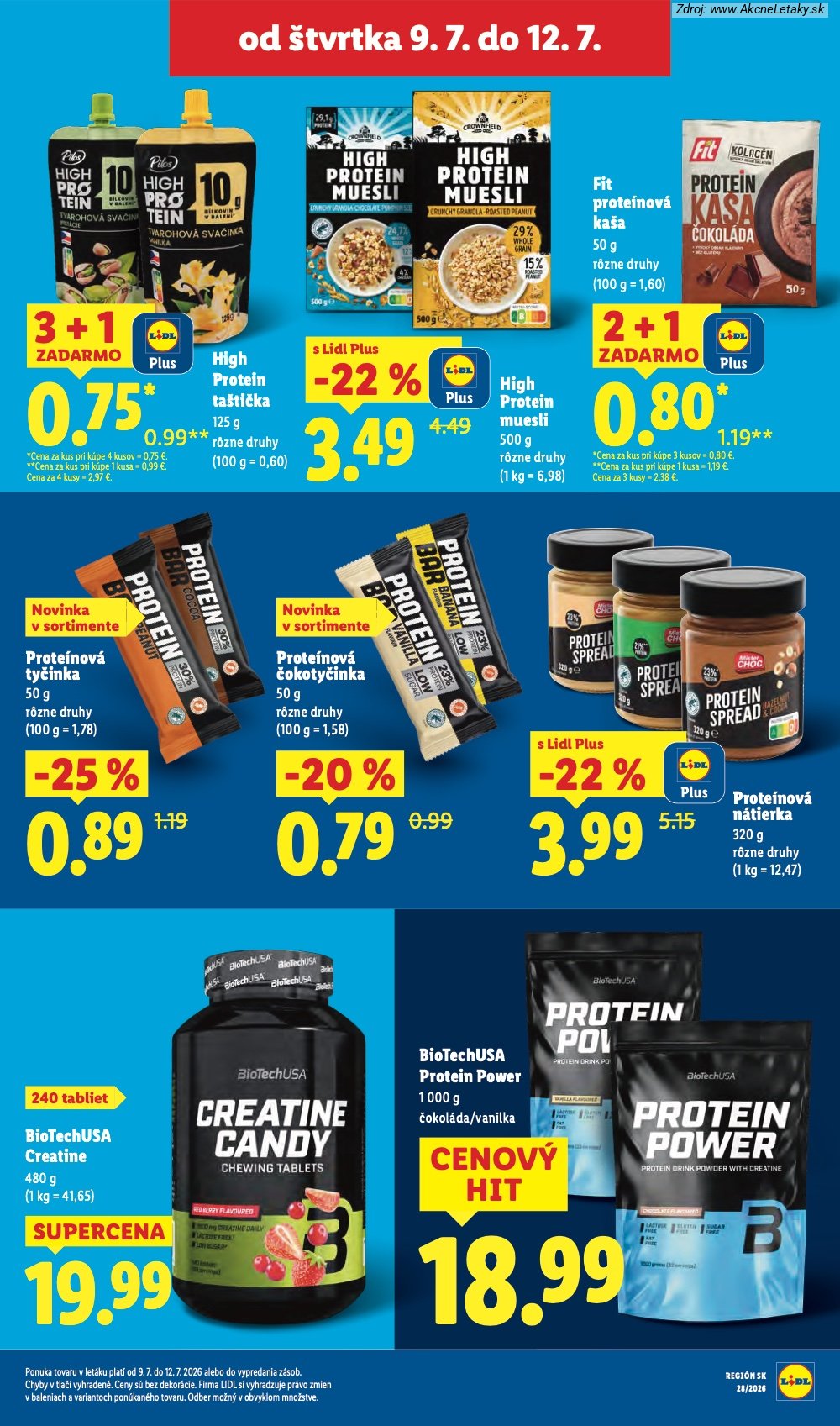 Leták Lidl (6. 7. - 12. 7. 2026) - strana 83 z 109