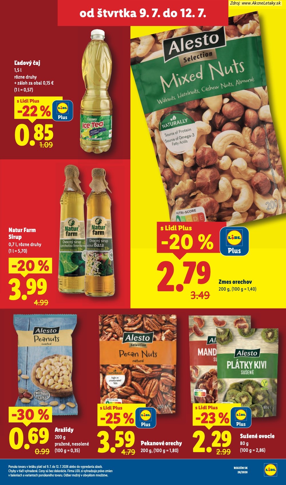 Leták Lidl (6. 7. - 12. 7. 2026) - strana 87 z 109
