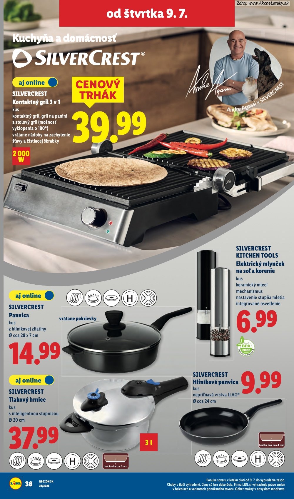 Leták Lidl (6. 7. - 12. 7. 2026) - strana 88 z 109