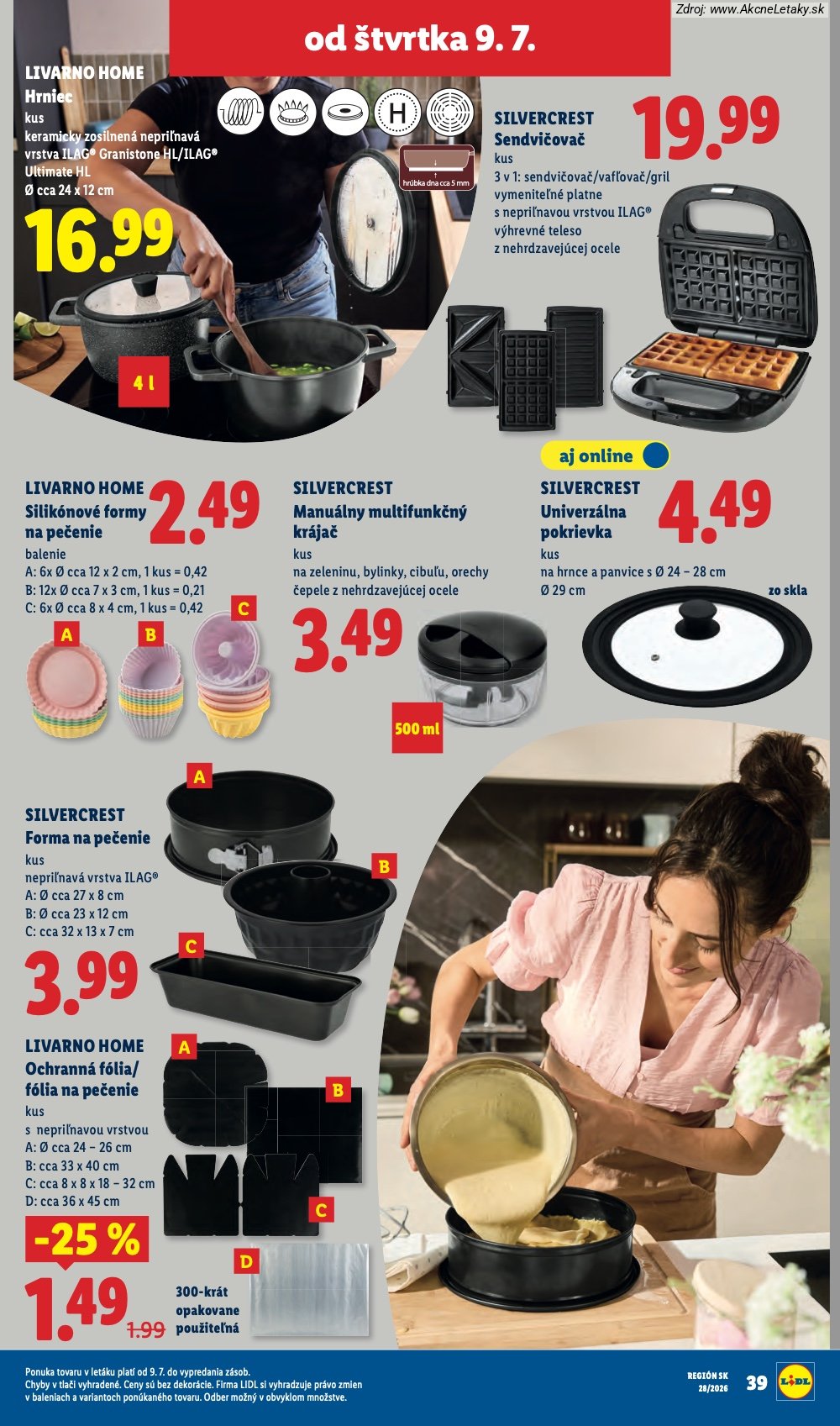 Leták Lidl (6. 7. - 12. 7. 2026) - strana 89 z 109