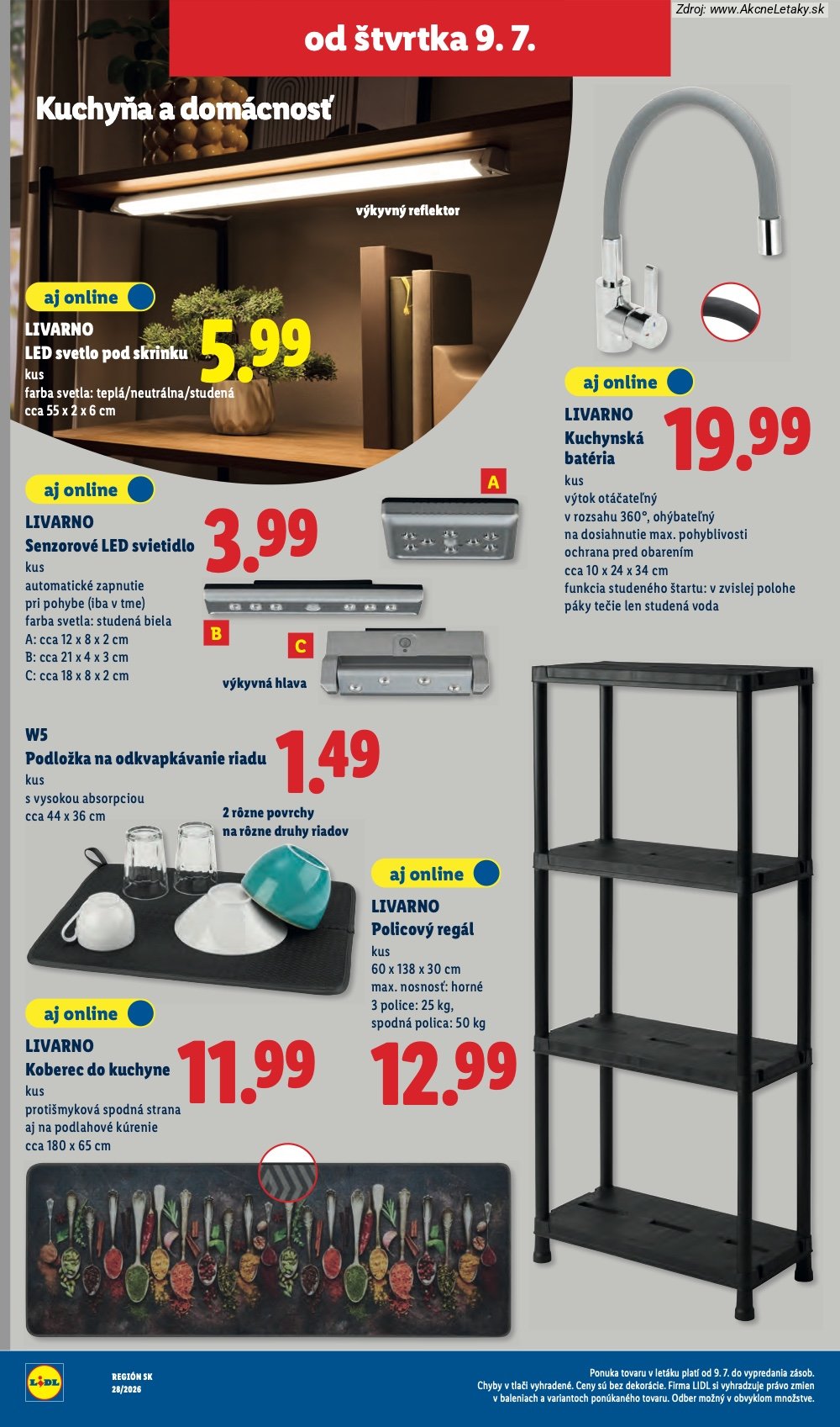 Leták Lidl (6. 7. - 12. 7. 2026) - strana 92 z 109