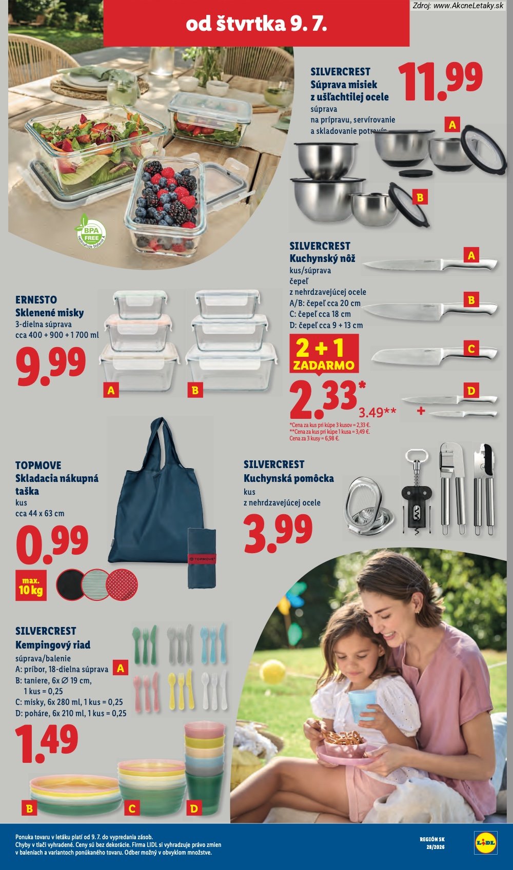 Leták Lidl (6. 7. - 12. 7. 2026) - strana 93 z 109